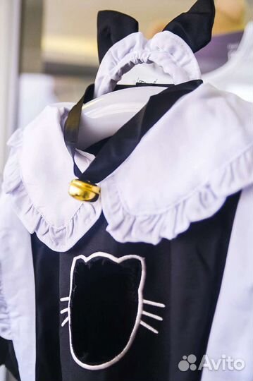 Косплей кошка-горничная