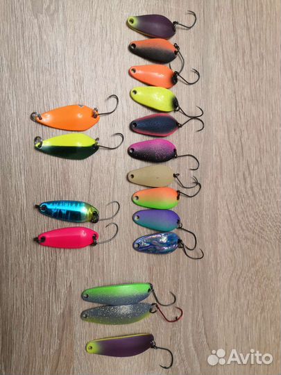 Набор форелевых блесен