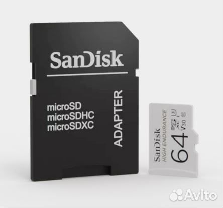 MicroSD карта 64 Gb для Raspberry Pi с Raspbian