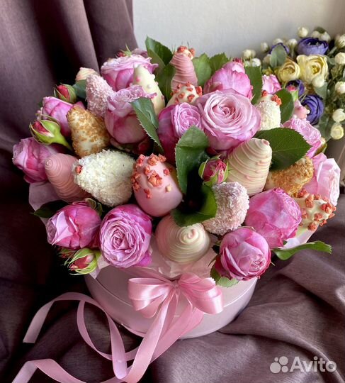 Букет клубника в шоколаде