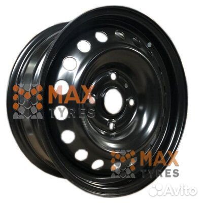 Тзск Nissan Almera черный 6/0 R15