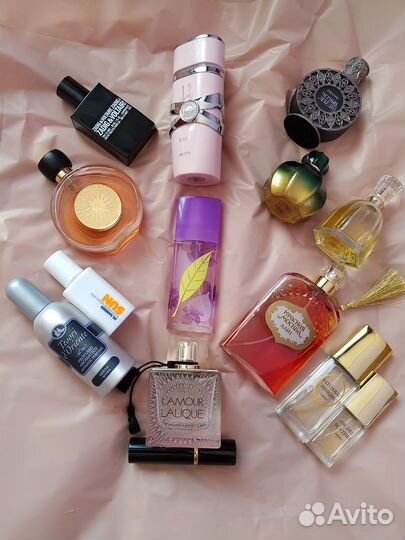 Парфюмерия из личной коллекции Остатки