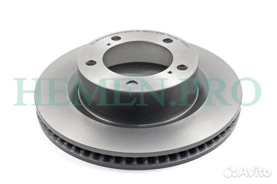 Диск тормозной передний Land Cruiser 200 4.7/4.5D