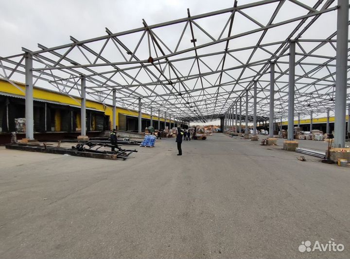 Склад класса А из сэндвич-панелей