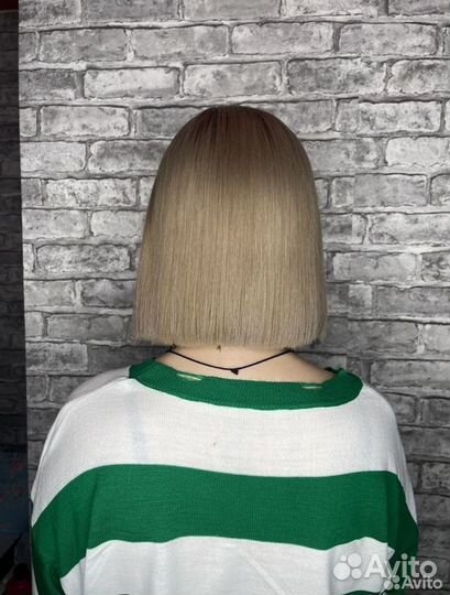 Кератиновое выпрямление волос