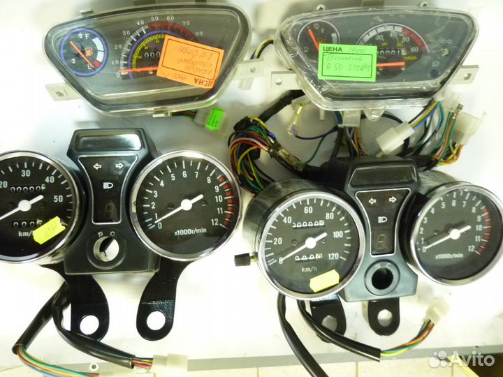 Панель приборов мото