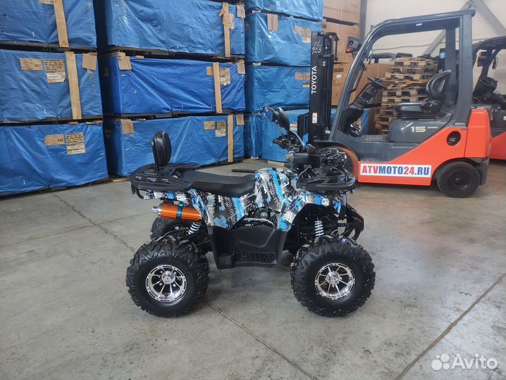 Квадроцикл Хаммер 125 (Синий)