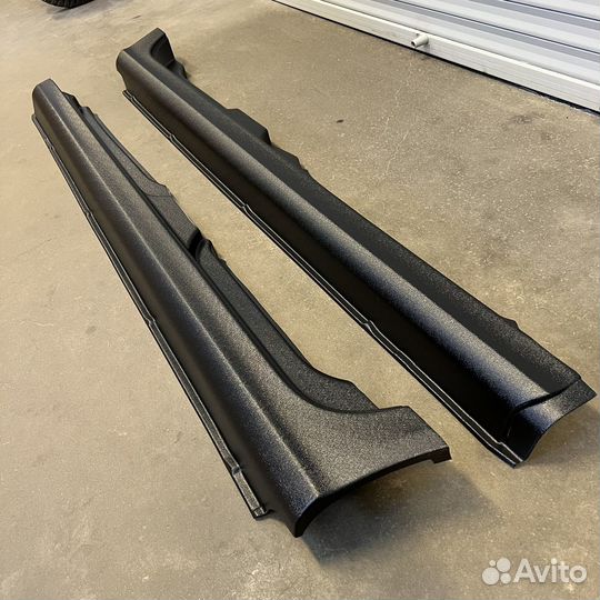 Накладки на пороги для Калина 1