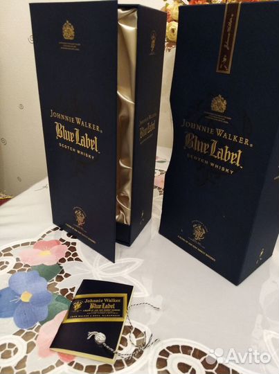 Пустая коллекц.коробка Johnnie Walker Blue Label