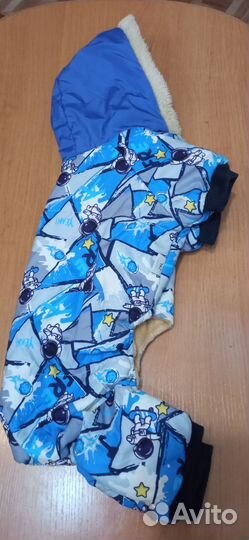 Комбинезон зимний для средней собаки