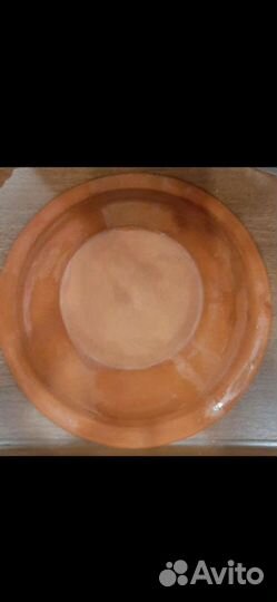 Глиняное блюдо