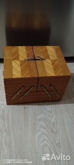 Шкатулка деревянная СССР