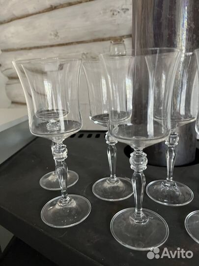 Бокалы bohemia crystal 8 штук набор