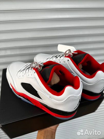 Nike Air Jordan 5 Retro Low Fire Red