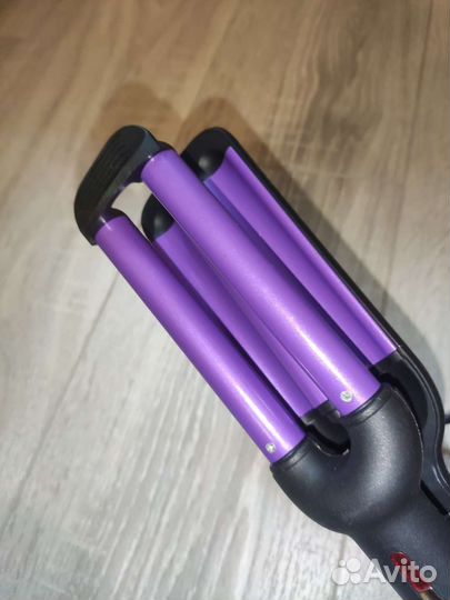 Плойка тройная для волос