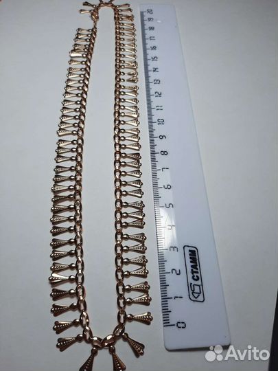 Золотое колье