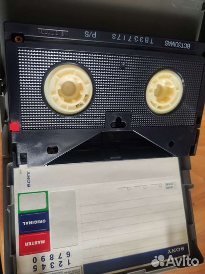 Видеокассета betacam SP. 30 мин