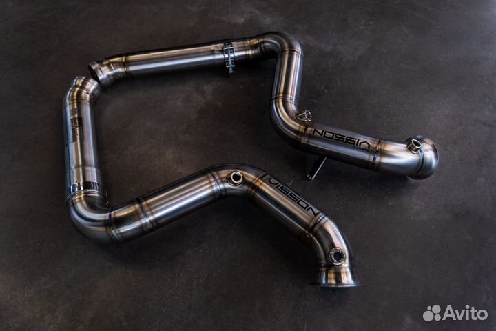 Даунпайпы С63s W205 AMG