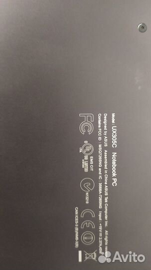 Ноутбук asus UX305C 8Gb/SSD256Gb (Ультрабук)