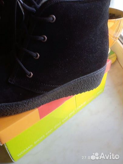 Ботинки женские зимние 39 размера