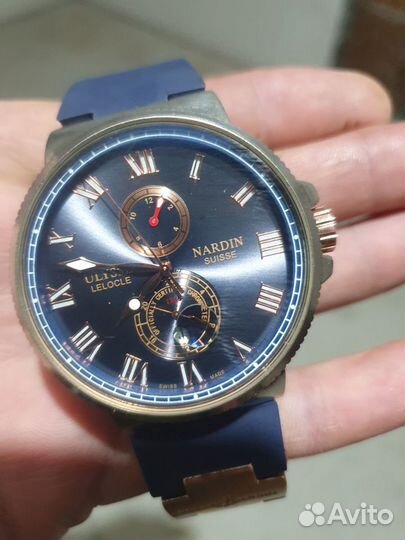 Часы мужские механические ulysse nardin