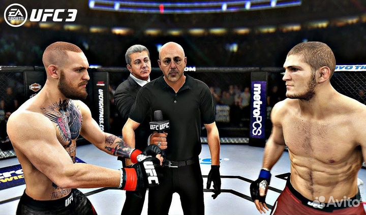 Игра UFC 3 для PS4 бу