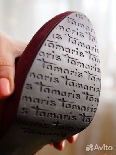 Ботильоны женские новые на каблуке tamaris 38