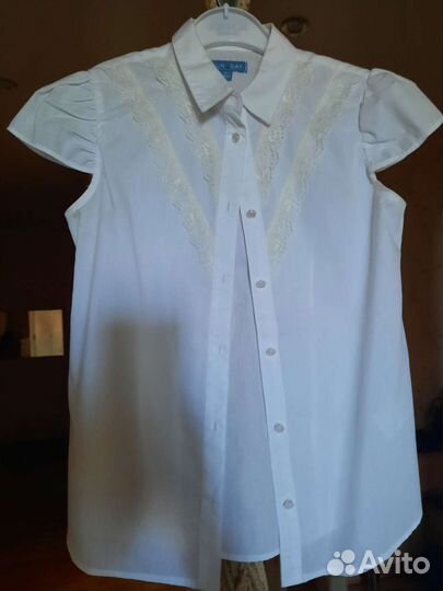 Рубашка для школы белая