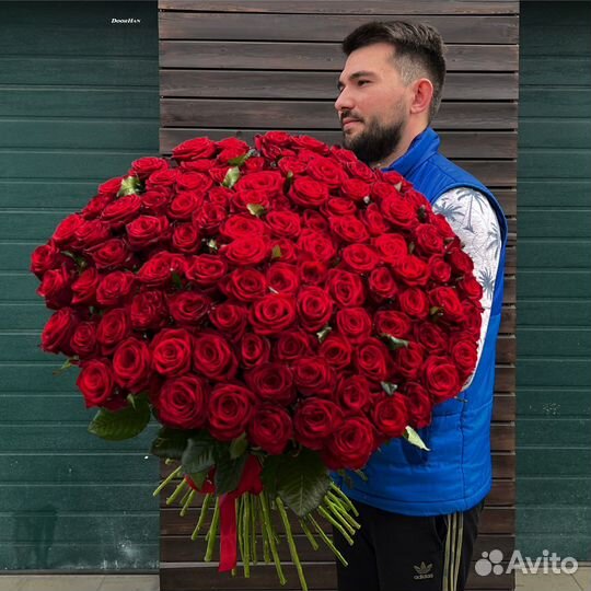 Букет из эквадор розы 31 шт