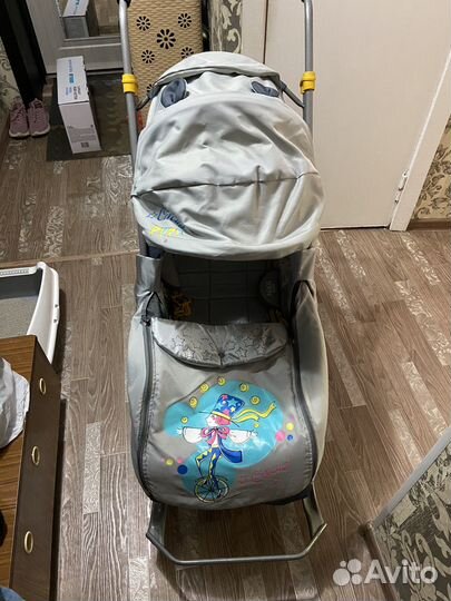 Санки-коляска зимняя Nika