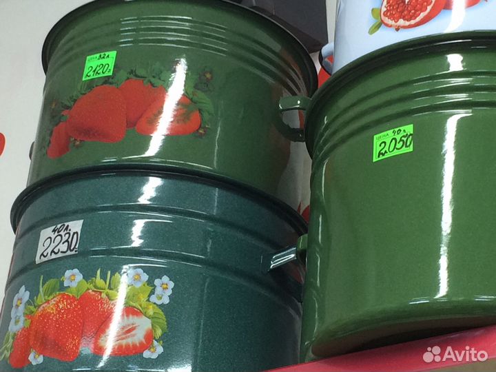 Баки-кастрюли большин