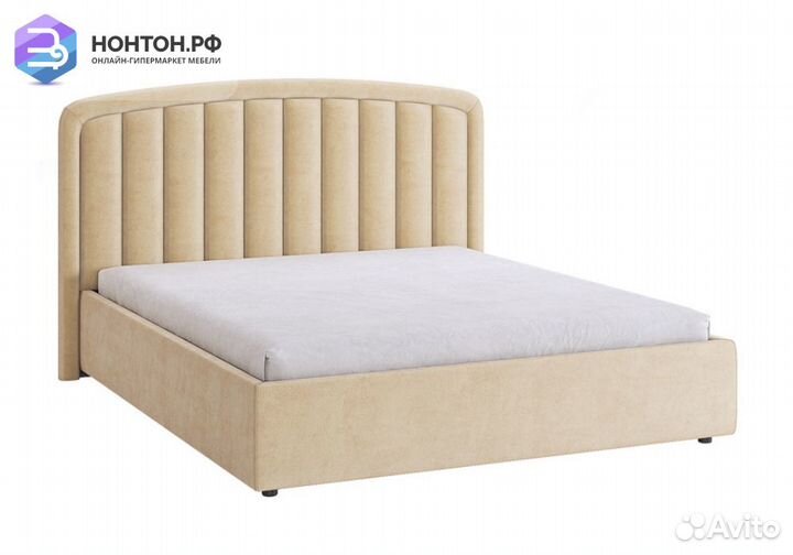 Кровать Сиена 2 1.6 м карамель
