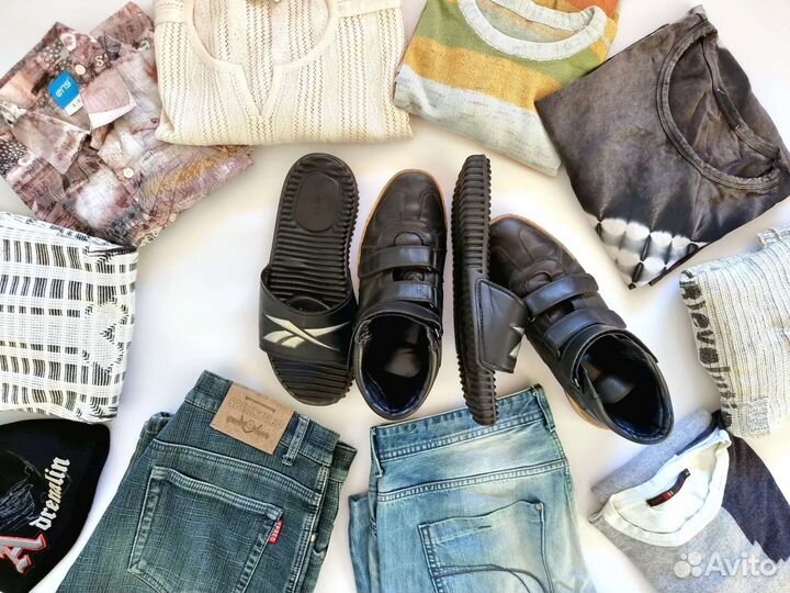 Мужские вещи пакетом 46 48 + подарок обувь