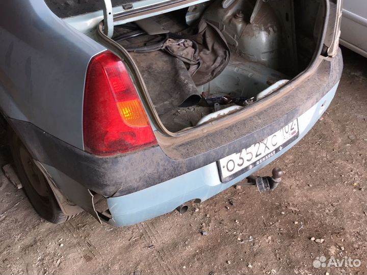 Фаркоп на renault logan 1