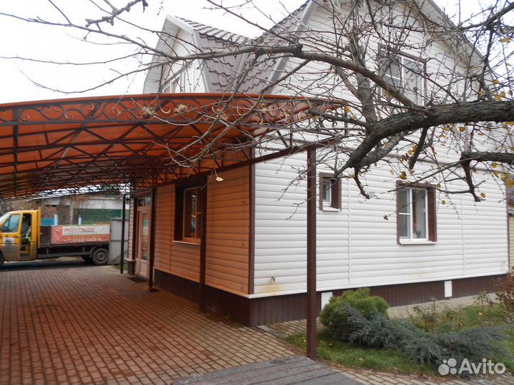 Навесы, козырьки, под авто, над дверью, над окном