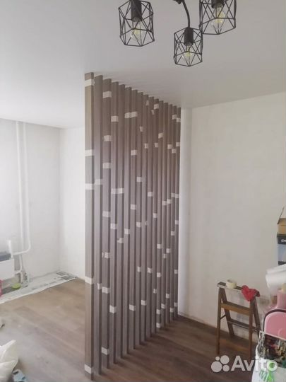 Перегородка из мдф реек