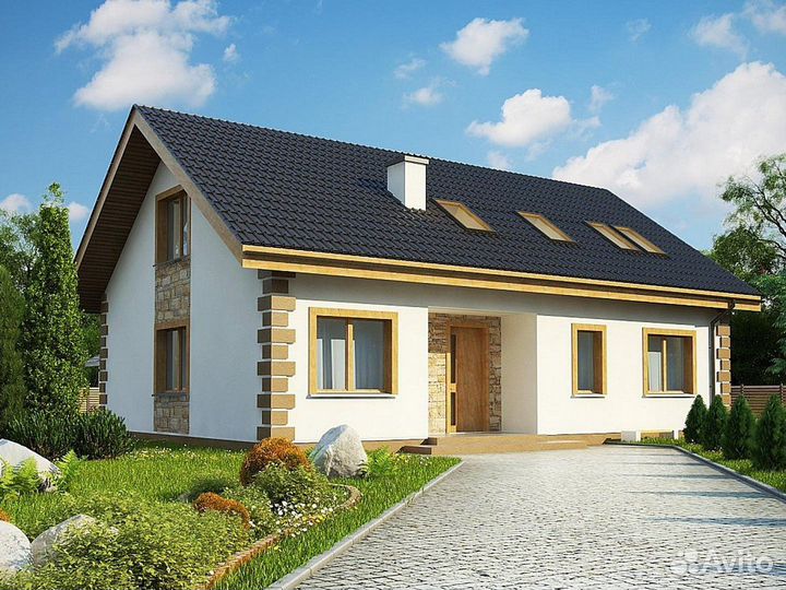 Дом из газоблока 148 мкв