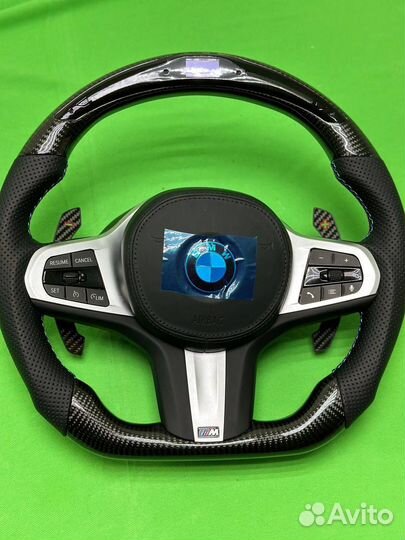 М Руль Карбон рест BMW G20 G22 G23 G05 G06 G07