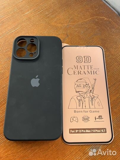 Чехол и стекло iPhone 13pro max новые