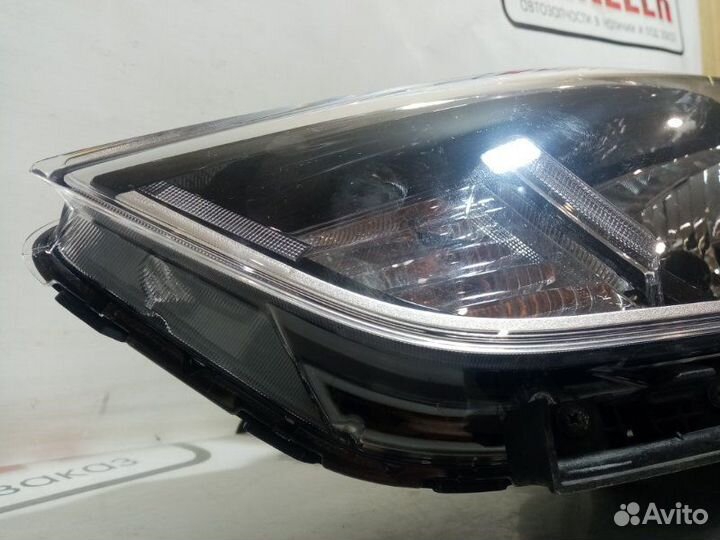 Блок Фара передний левый Hyundai Solaris 2