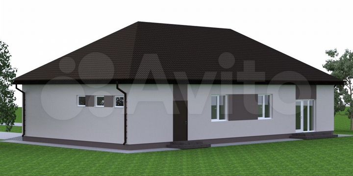 Дом 115 м² на участке 6,2 сот.