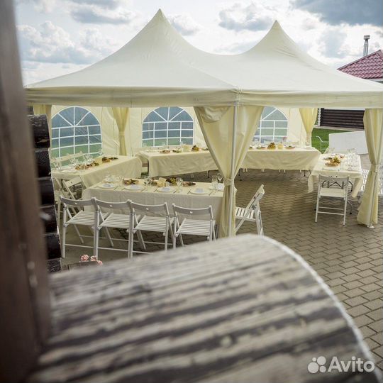 Аренда/прокат шатра и мебели