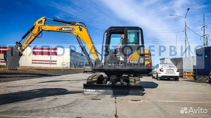 Мини-экскаватор Sany SY55C, 2023