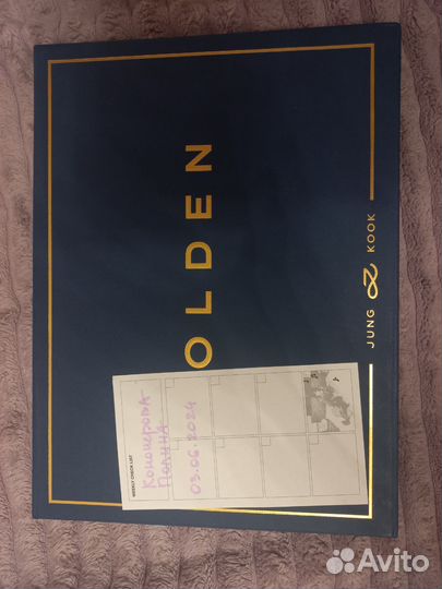 Альбом bts golden Чонгук