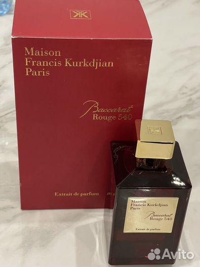 MFK Baccarat rouge 540 extrait