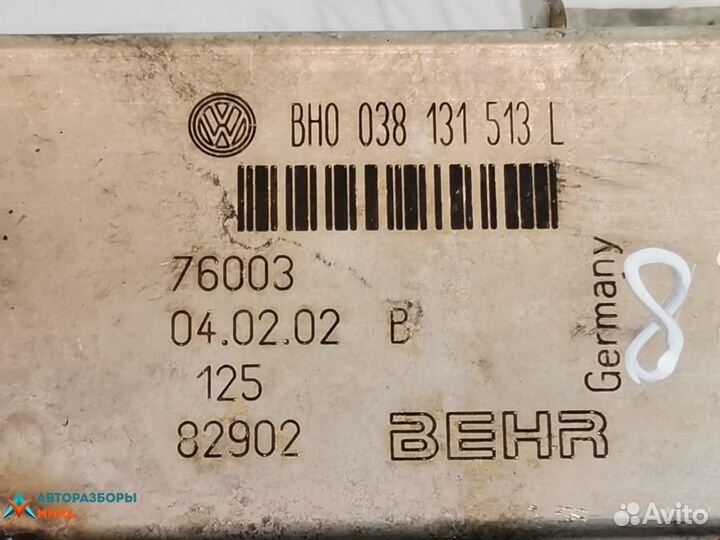 Охладитель EGR / Радиатор EGR Volkswagen Sharan