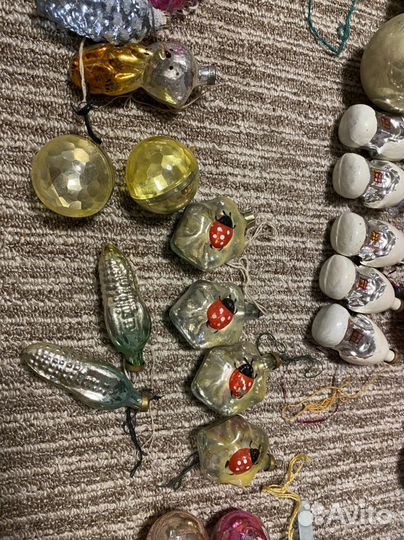 Елочные игрушки СССР