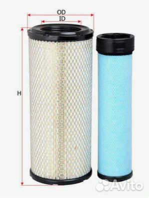 Фильтр воздушный sakura (комплект)