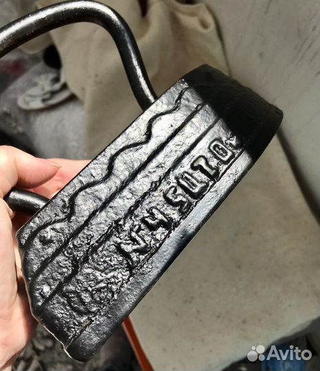 Утюг чугунный старинный раритет