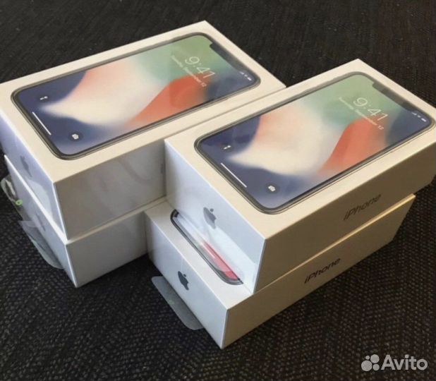 Новый iPhone X, Белый, 256 gb